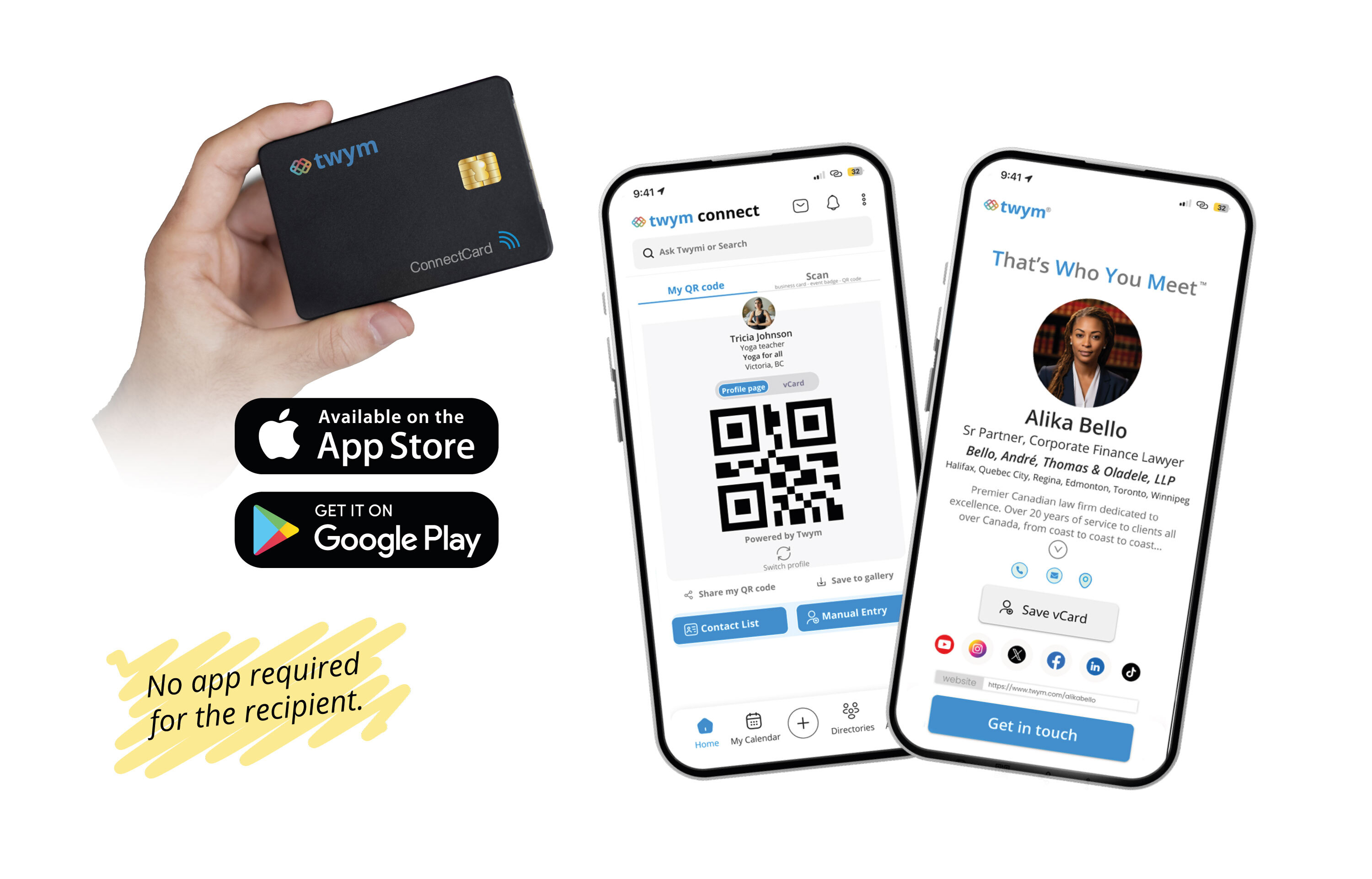 Twym Connect — QR code view