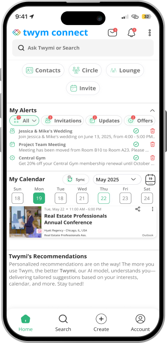 Twym Connect — QR code view